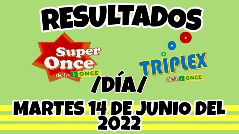 número de la once del día 14 de junio