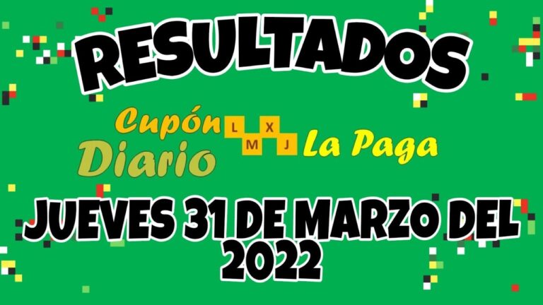 número de la once del día 31 de marzo