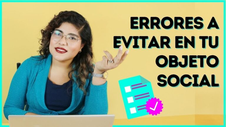 objeto social de una empresa