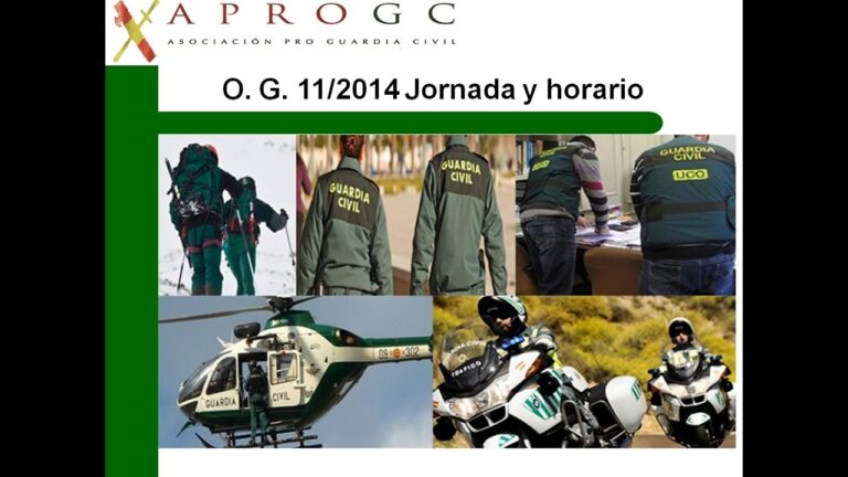 orden general servicios guardia civil