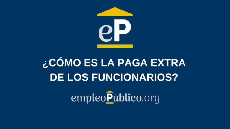 paga extra de los funcionarios