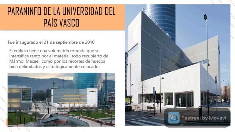 paraninfo de la universidad del país vasco