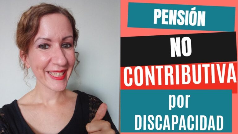 pensiones no contributivas por discapacidad cataluña