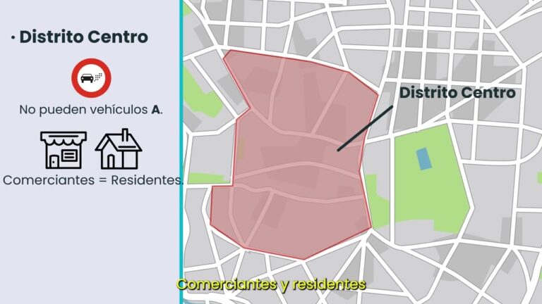 por donde no se puede circular en madrid
