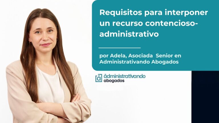 presentar recurso contencioso administrativo sin abogado