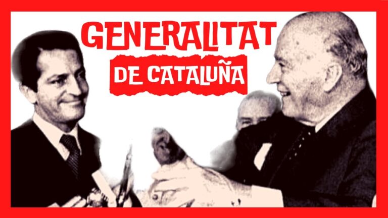 presidentes de cataluña desde 1975