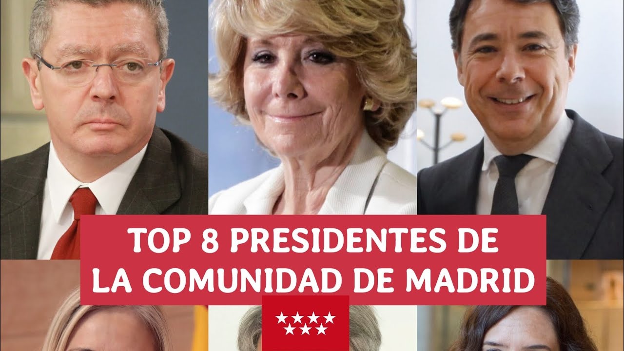 presidentes de la comunidad de madrid