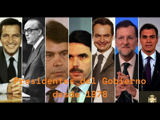 presidentes del gobierno en españa