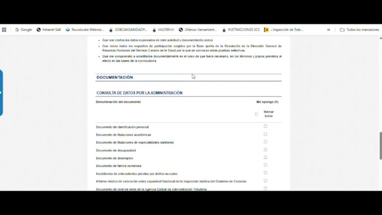 procesos selectivos gobierno de canarias