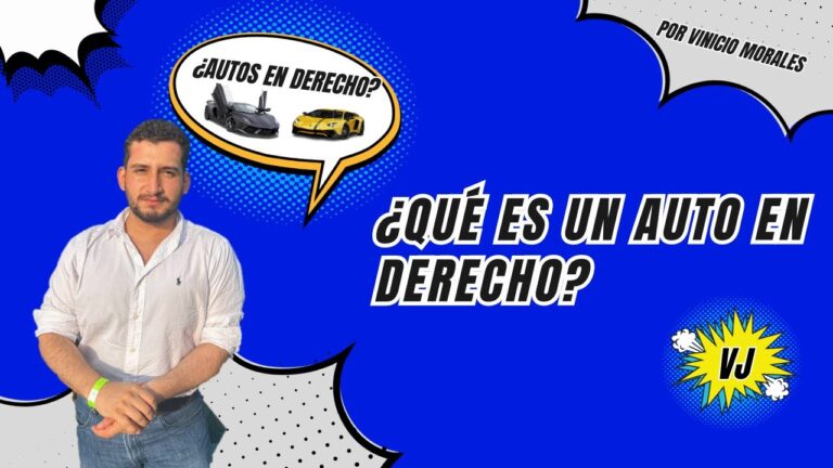 que es un auto judicial