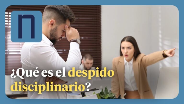 qué es un despido disciplinario