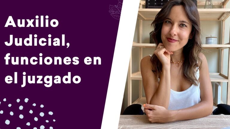 que hace un auxilio judicial