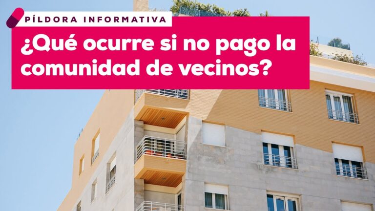 que pasa si un vecino no paga la comunidad