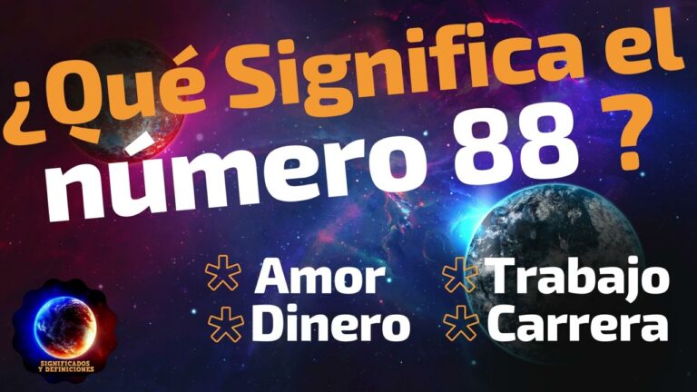 que significa el numero 88
