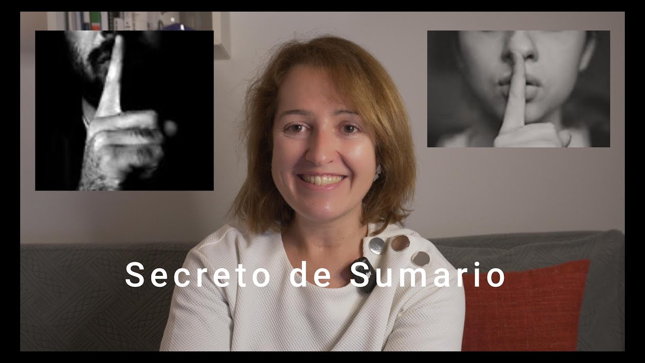 que significa secreto de sumario