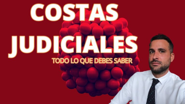 que son las costas judiciales
