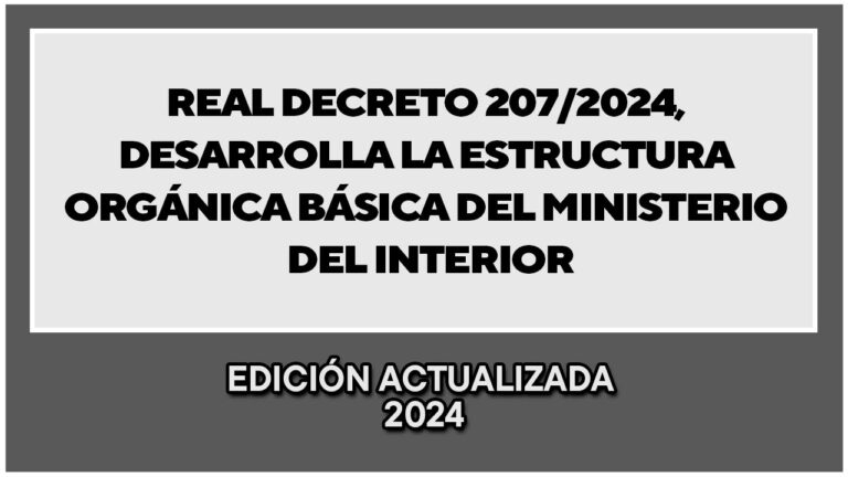 real decreto 207/2024