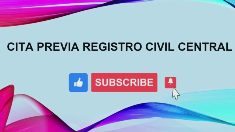 registro civil central cita previa
