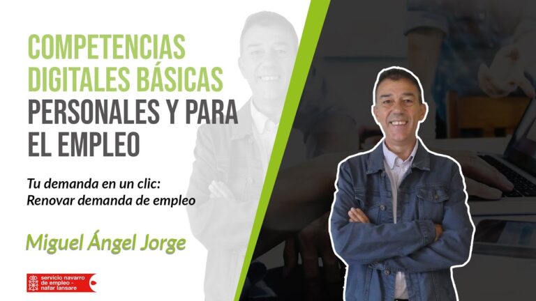 renovar demanda de empleo navarra