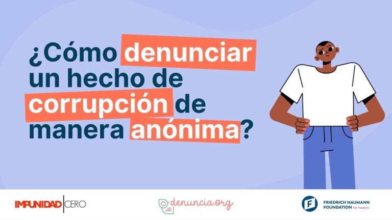 se puede poner una denuncia anónima