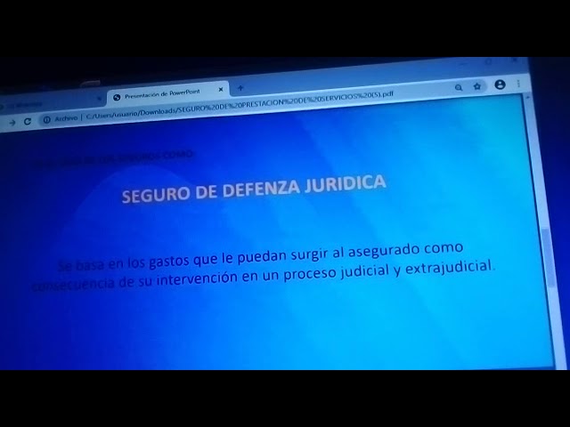 seguros de prestación de servicios