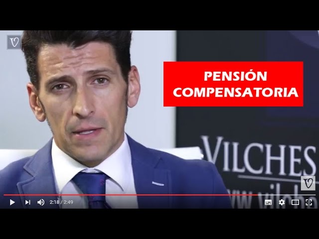 separación o divorcio pensión compensatoria