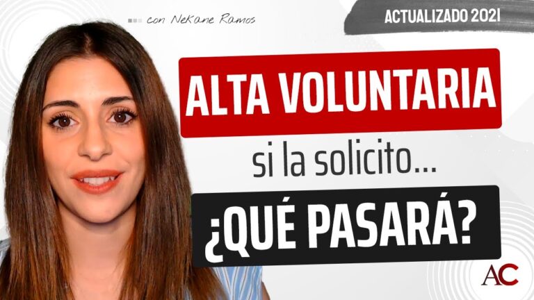 solicitar alta voluntaria al inss
