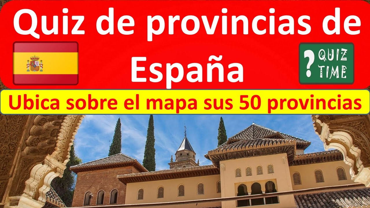 test de provincias de españa
